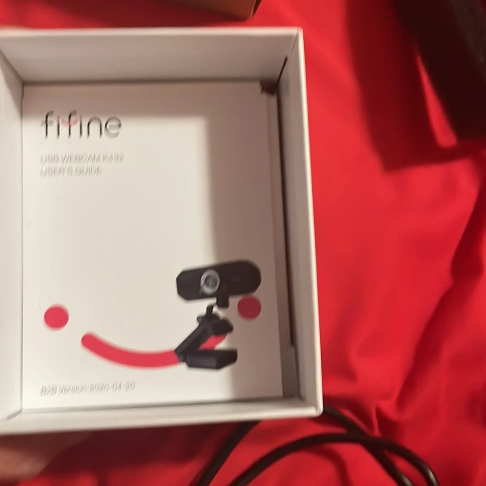 Portable webcam
